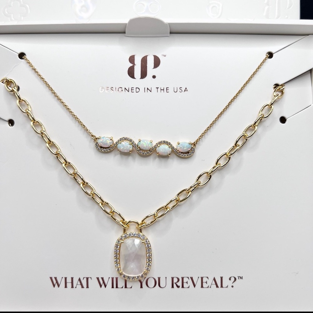 Bomb Party BP Custom Luxe Layer Necklace